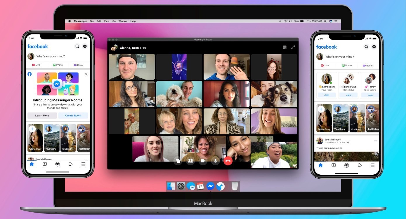 Facebook: Messenger Rooms dhe si funksionon.