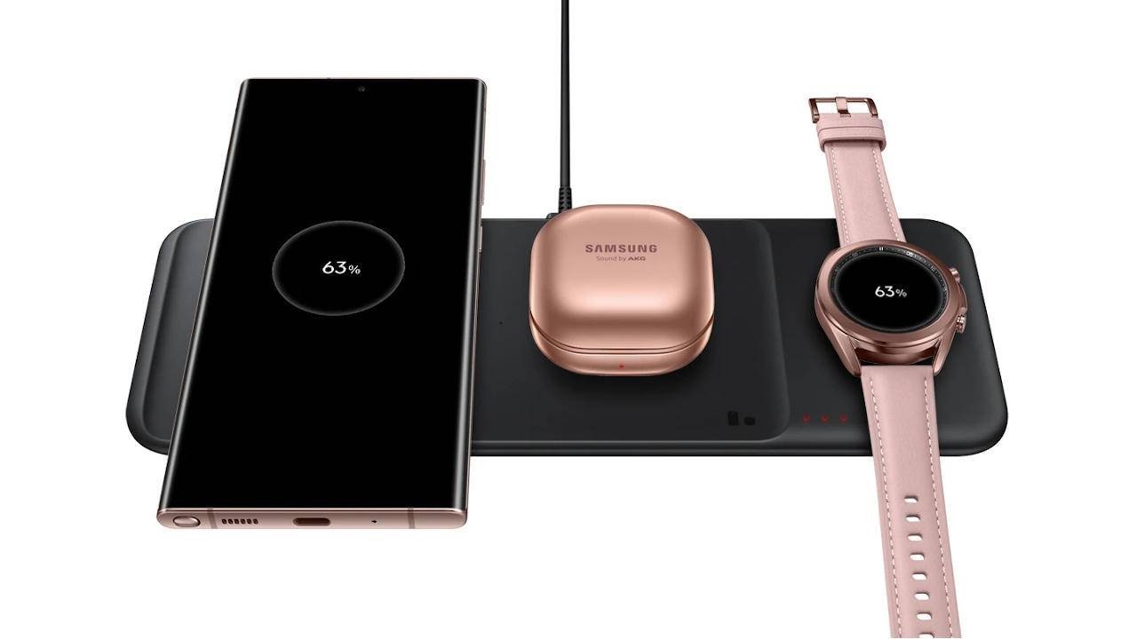 Wireless Charger Trio, karikuesi për 3 paisje nga Samsung