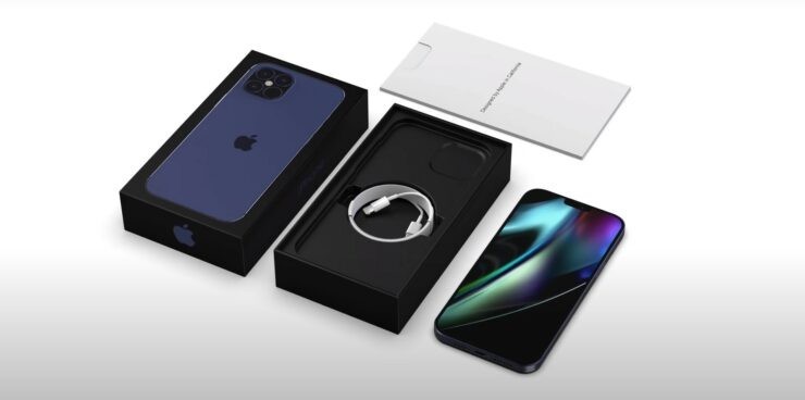 iPhone 12 duket se do të ketë një kuti 