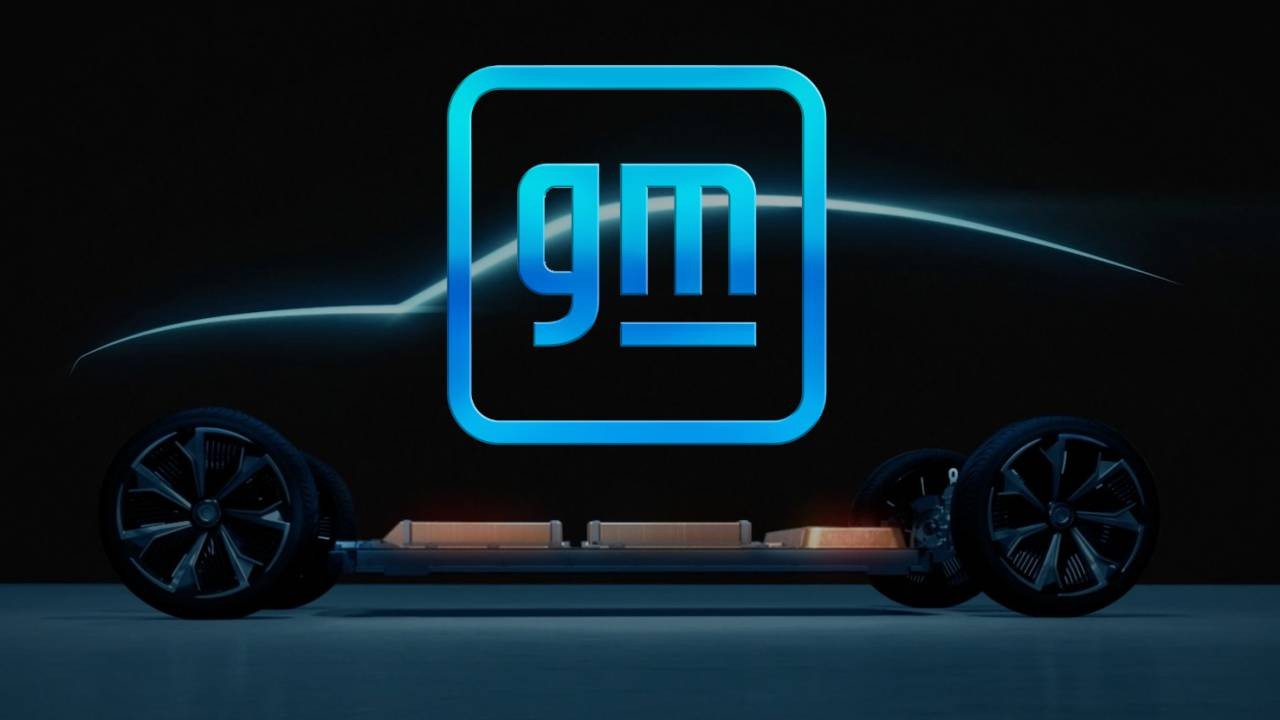 GM lançon logon e re që simbolizon të ardhmen elektrike