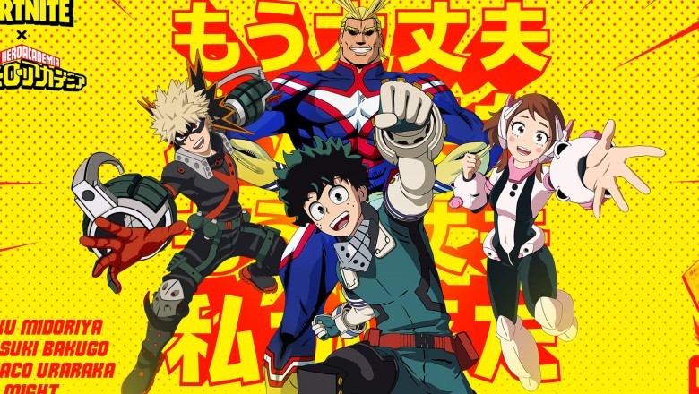 Fortnite nis bashkëpunimin e tij të fundit me "My Hero Academia"