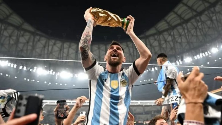 Postimi në Instagram i Lionel Messit me Kupën e Botës thyen rekord me “like”