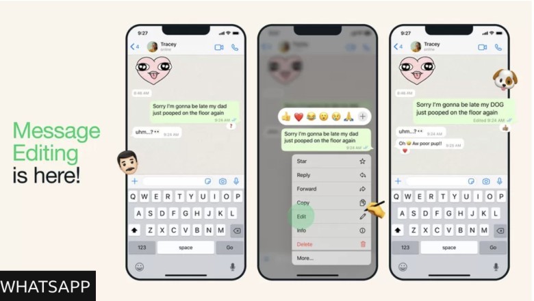 WhatsApp do lejojë përdoruesit të korrigjojnë mesazhet brenda 15 minutave