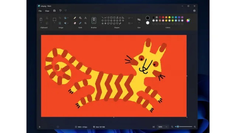 Microsoft Paint më në fund merr një modalitet të errët për Windows 11