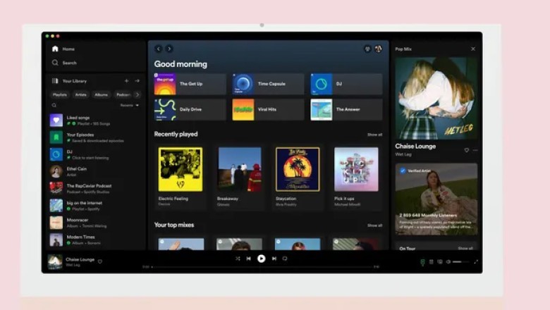 Spotify riparon dizajnin e aplikacionit të tij në desktop
