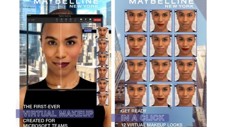 Ekipet e Microsoft po shtojnë filtrat "makeup" të Maybelline të fuqizuar nga AI