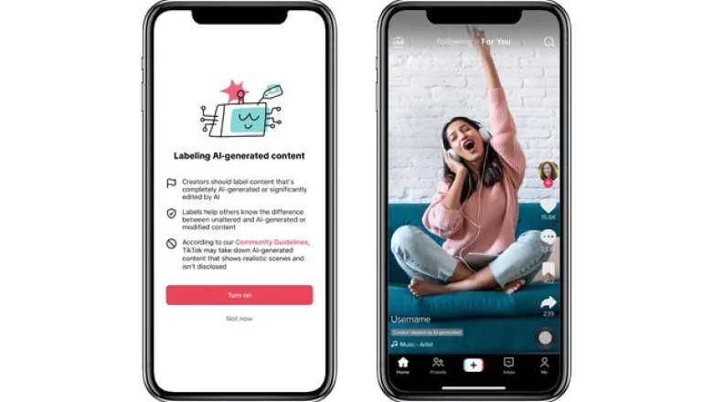 TikTok prezanton një mënyrë për të etiketuar përmbajtjen e krijuar nga AI