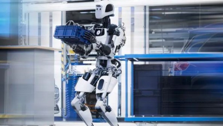 Mercedes po provon robotë humanoidë për disa detyra...