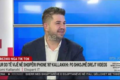 Kur do të vijë në Shqipëri iPhone 16? Kallanxhi: Po shkojnë drejt videos, xhirime me cilësi të lartë